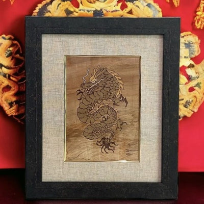 Levitating Dragon Deity