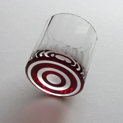 Sand-carved Glass,Janome kiriko "Douaka"