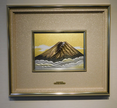 Pure silver framed Red Fuji 7