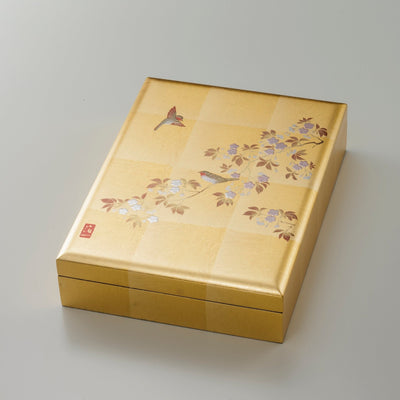 Hanami-tori (bird and cherry blossoms) Valuables Box (B5)