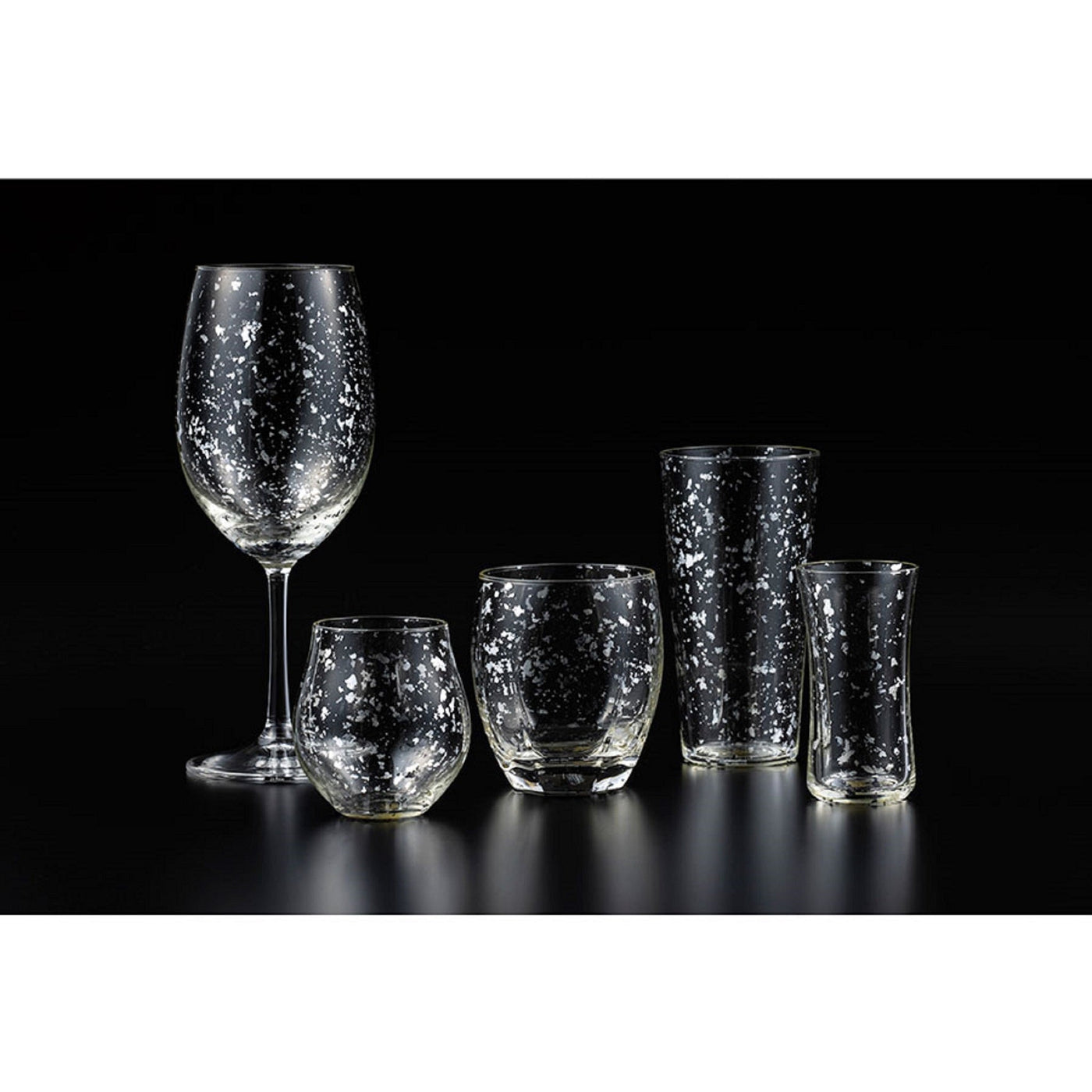 Stardust Cocktail glass M silver