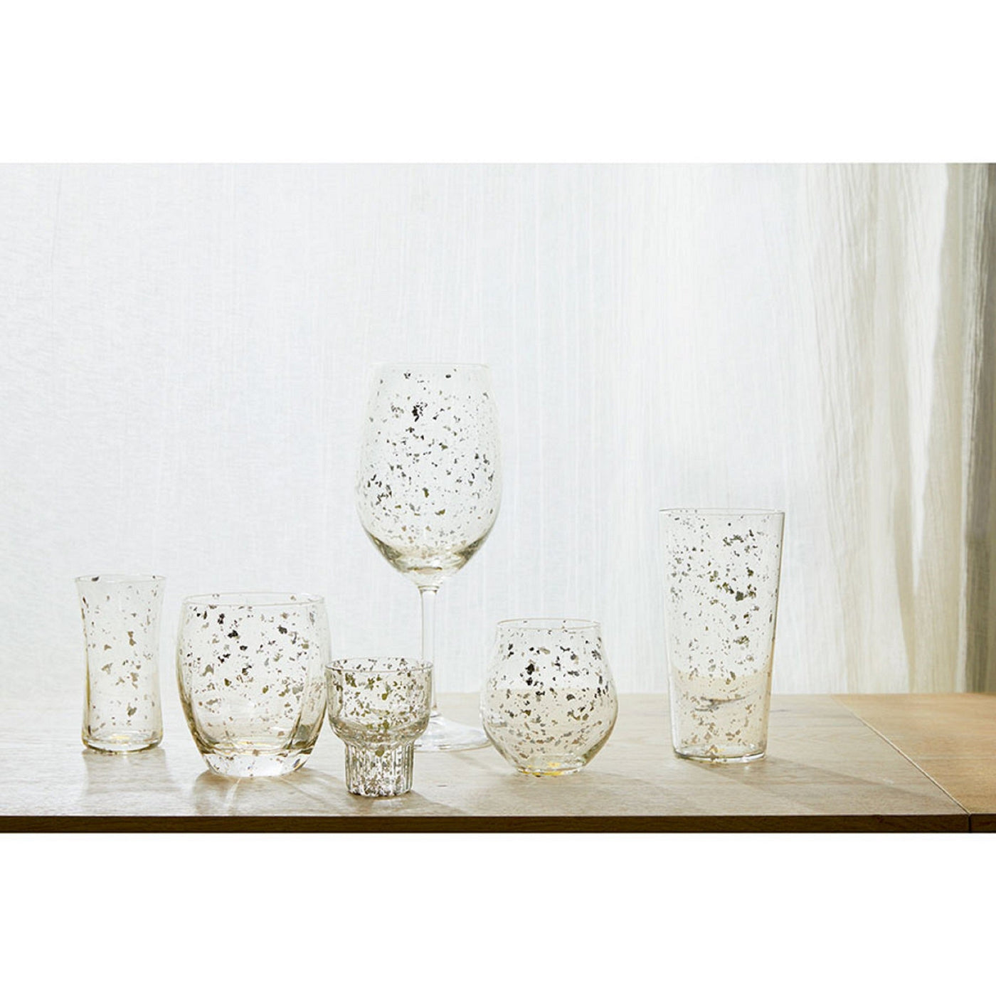 Stardust Wine glass silver