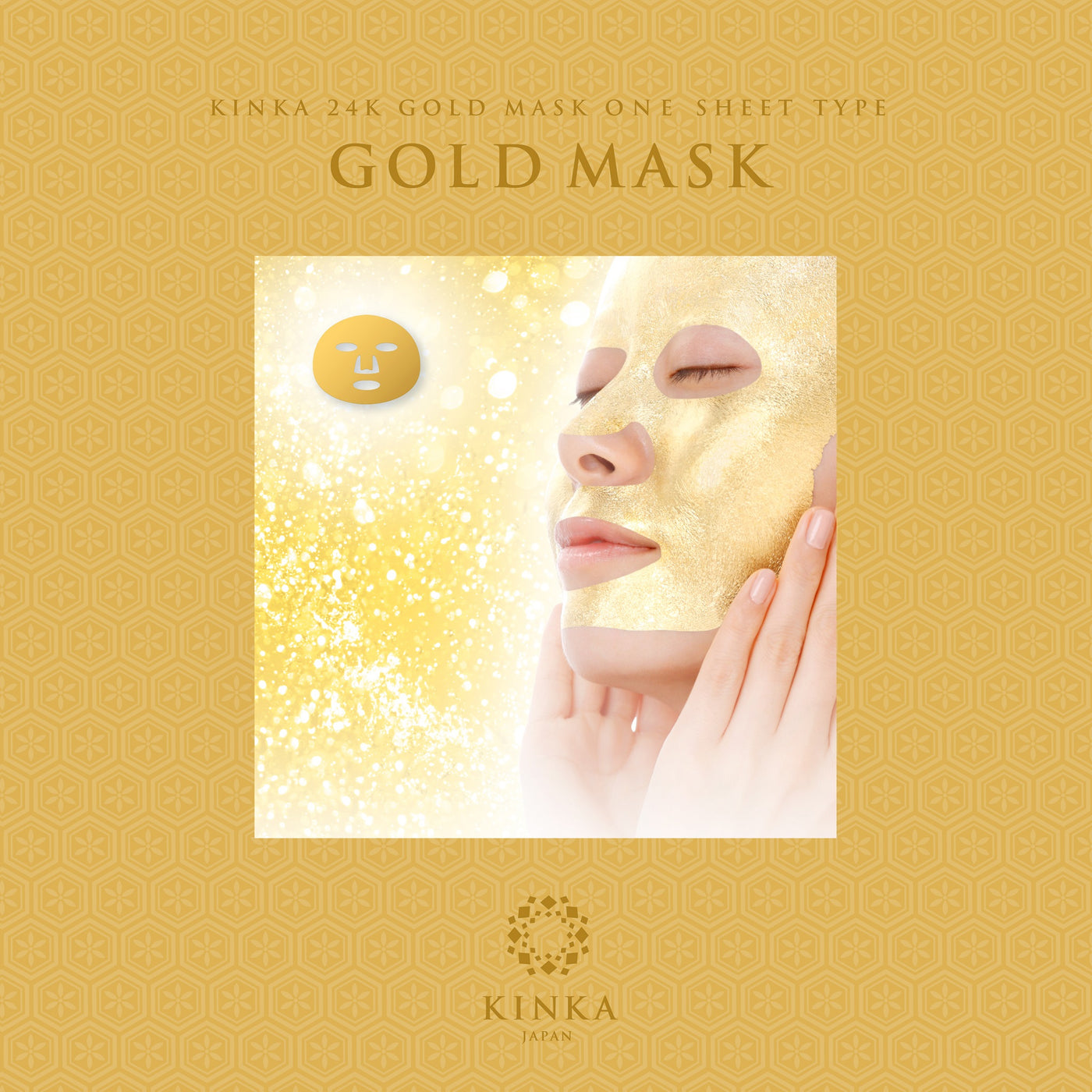 KINKA 24K Gold Mask N