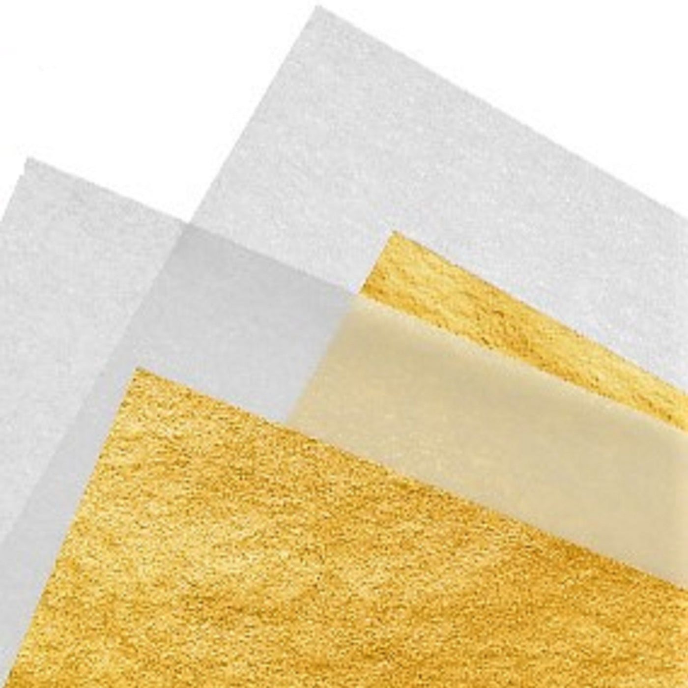 KINKA Gold Esthetic Foil 24K 1/4 Size 20 Sheets