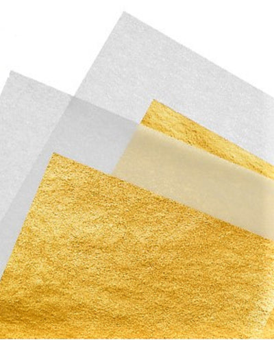 KINKA Gold Esthetic Foil 24K 1/6 Size, 5 Sheets x 4