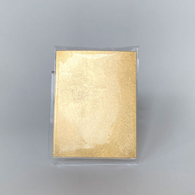 DESIGN LEAF Faux Gold Leaf Sheets (4 Sheets) -  4 TYPE SET【A】