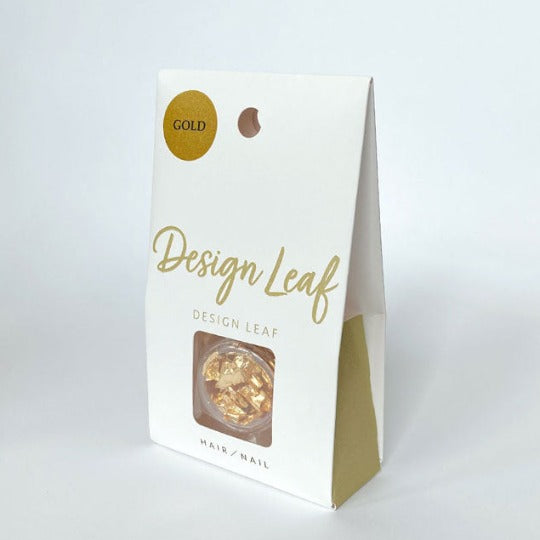 DESIGN LEAF Faux Gold Leaf Flakes - 4 TYPE SET【B】