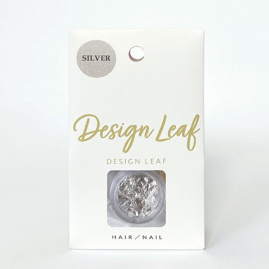 DESIGN LEAF Pure Silver Leaf Flakes  - 4 TYPE SET【D】