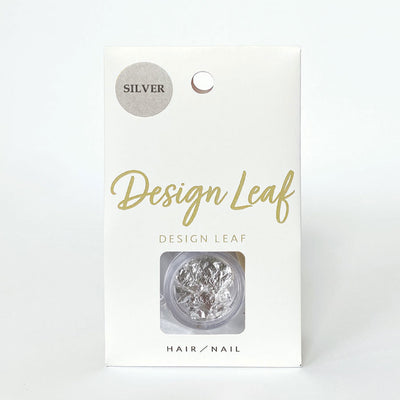 DESIGN LEAF Pure Silver Leaf Flakes  - 4 TYPE SET【D】