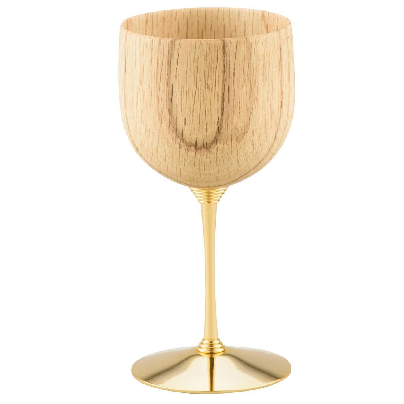 Oak Wine Cup Bud Shape Natural