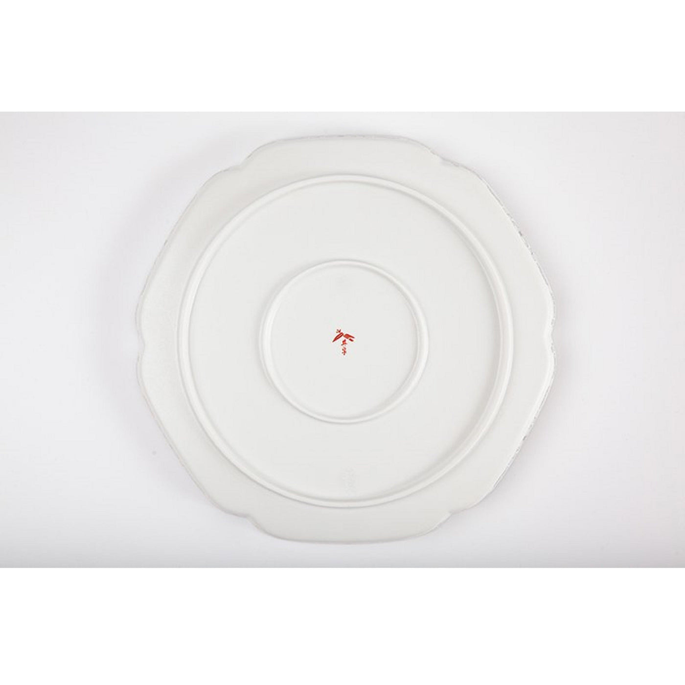 Flower-shaped plate 24.5cm 　Yuikarakusa