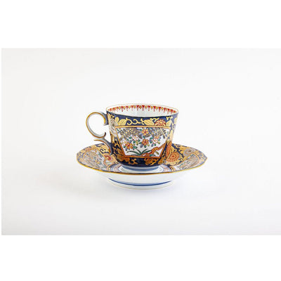 Coffee cup and saucer, Rinpa Ko-Imari style